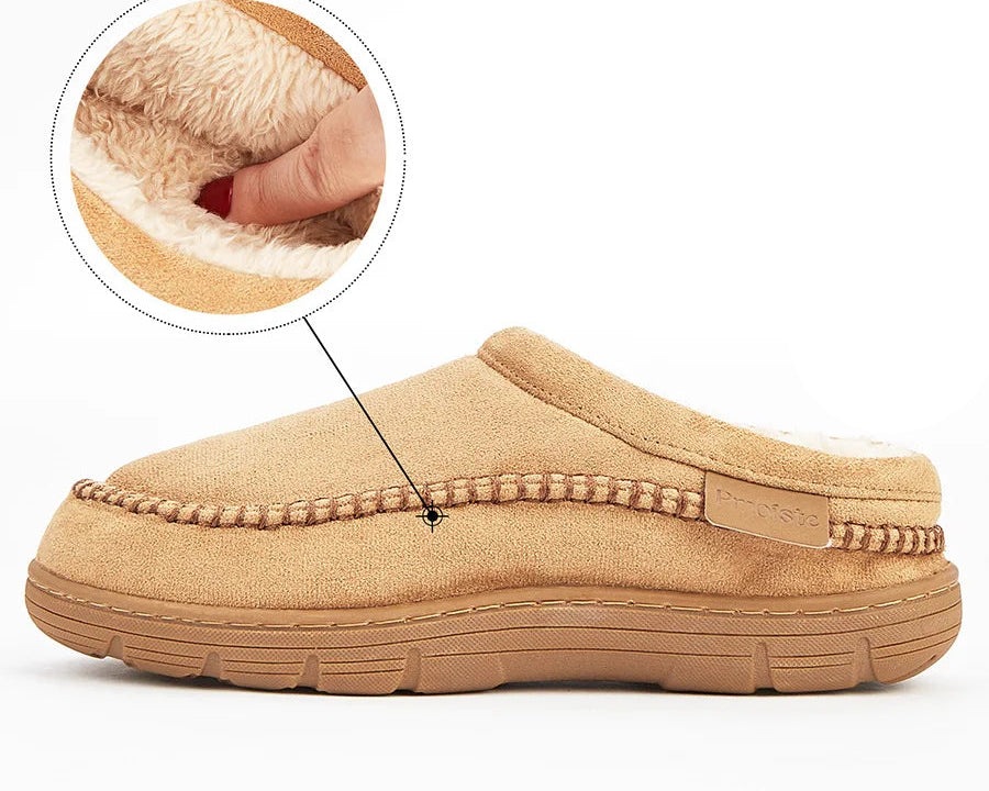 Herren Winter-Hausschuhe