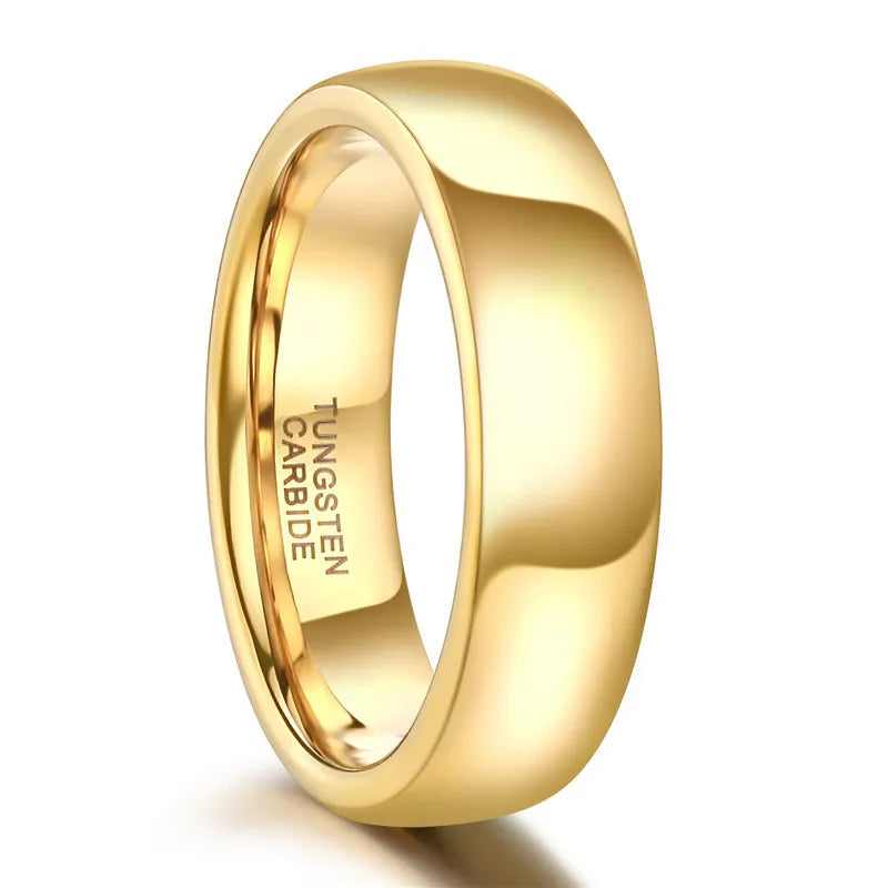 Goldener Wolframring Damen &amp; Herren