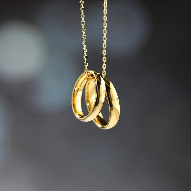 Goldener Wolframring Damen &amp; Herren