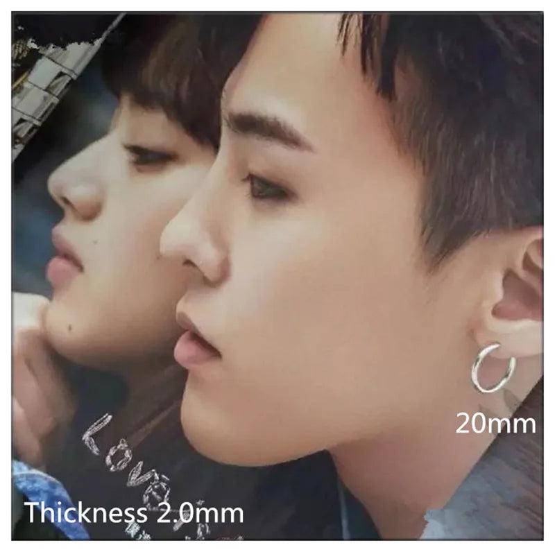 Einfache Ohrknochen-Creolen aus 925er-Sterlingsilber für Frauen, kleine Creolen, Ohrknochen-Schnalle, runde Kreis-Ohrringe, Creolen, Geschenk