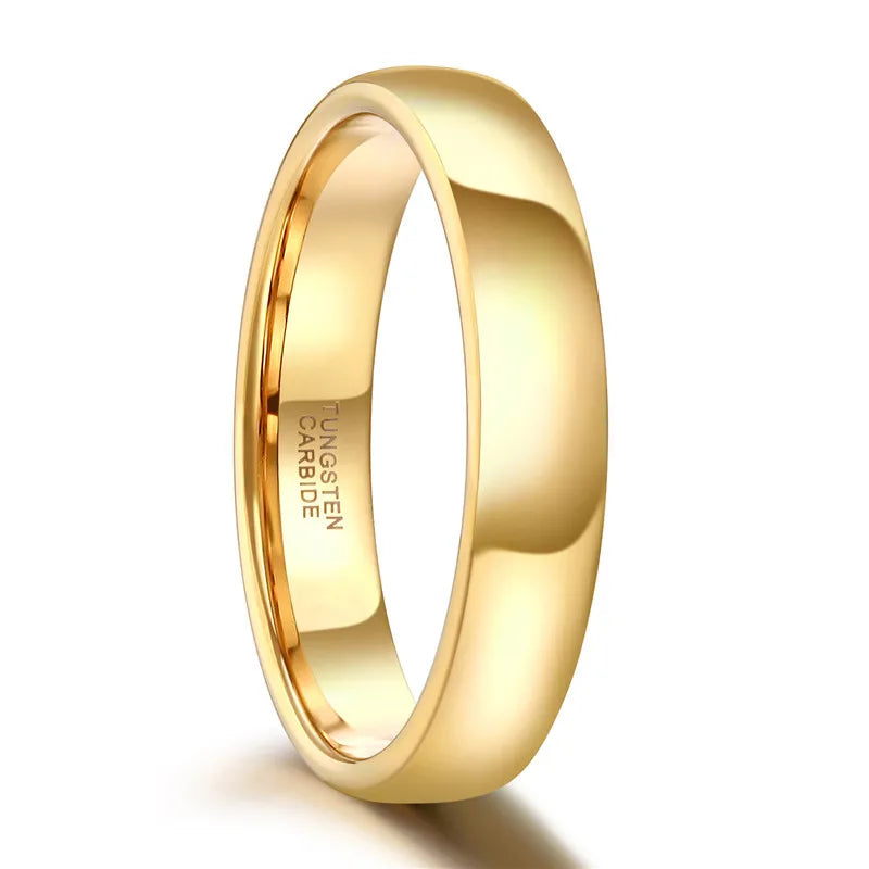 Goldener Wolframring Damen &amp; Herren