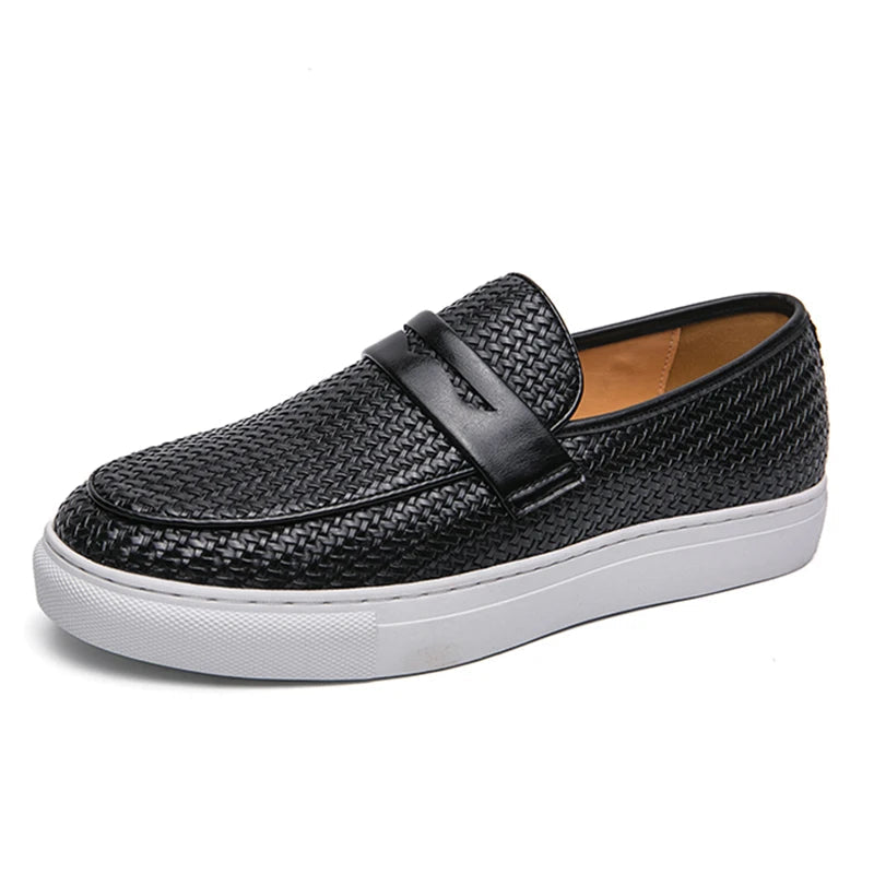 Fashion Leder Herren Loafers