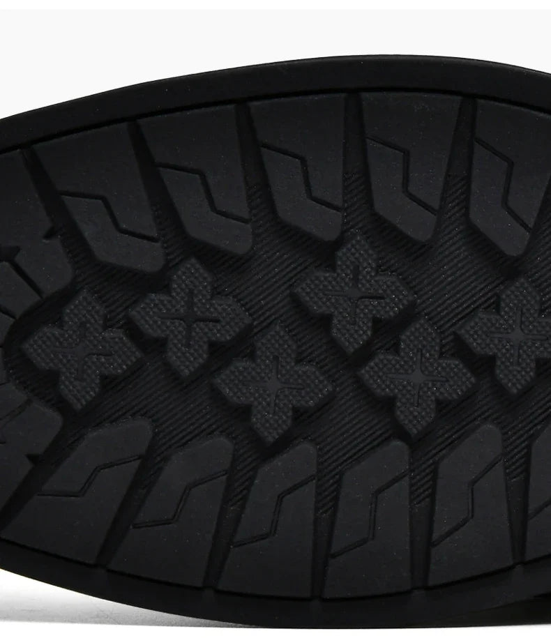 Echtleder Herren Slip-On Slipper