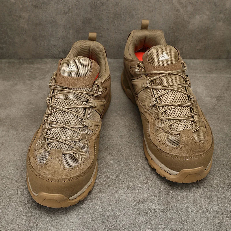 HIKEUP Rutschfeste, verschleißfeste Outdoor-Wanderschuhe, atmungsaktiv, spritzwassergeschützt, Klettern, Herren-Sneaker, Trekking, Tourismus, Bergschuhe