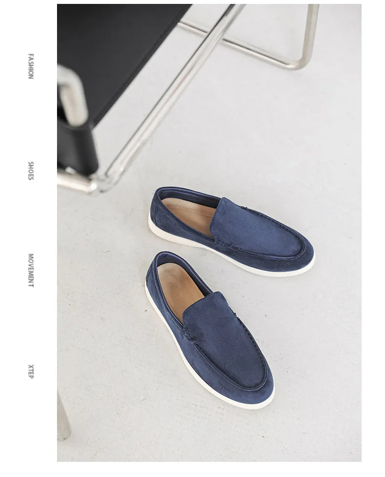 Herren-Loafer mit flachem