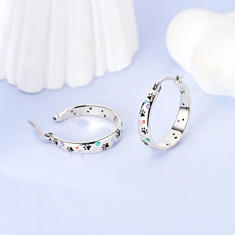 2025 neue 925 Sterling Silber Creolen Blumen Zirkon Tropfen Ohrringe Stud Für Frau Feine Geburtstag Hochzeit Schmuck Geschenke