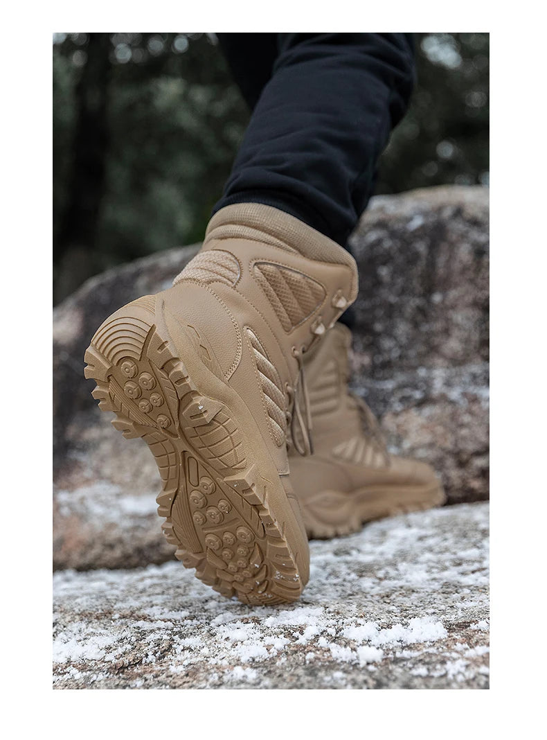 Herren High-Top Schneestiefel