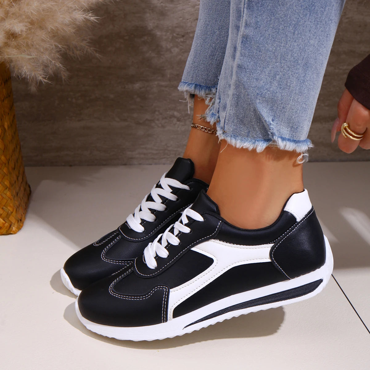 Damen Retro Casual Sneaker