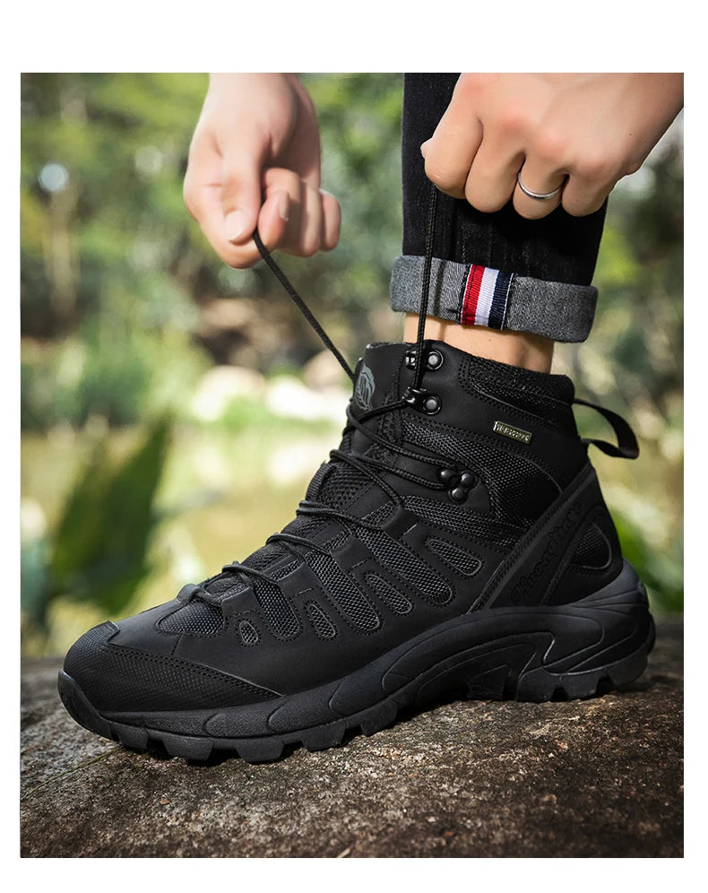 Herren Outdoor Wanderschuhe – Desert Combat & Taktische Stiefel