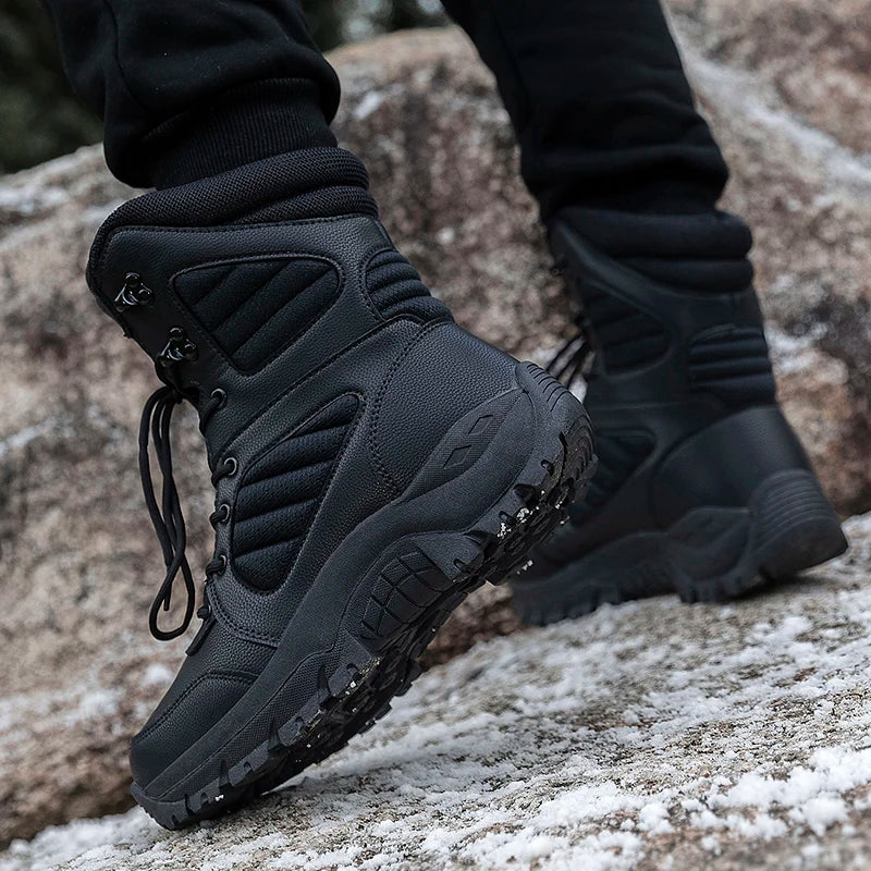 Herren High-Top Schneestiefel