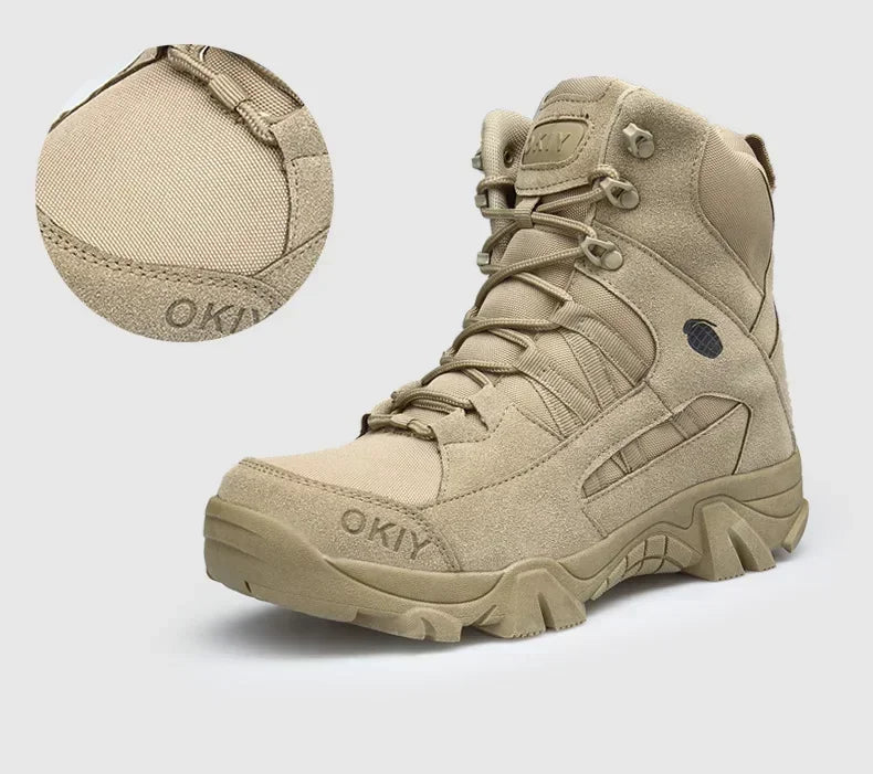 Herren Wüsten-Kampf- und Outdoor-Stiefel