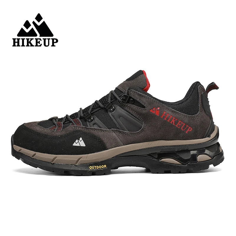 HIKEUP Rutschfeste, verschleißfeste Outdoor-Wanderschuhe, atmungsaktiv, spritzwassergeschützt, Klettern, Herren-Sneaker, Trekking, Tourismus, Bergschuhe
