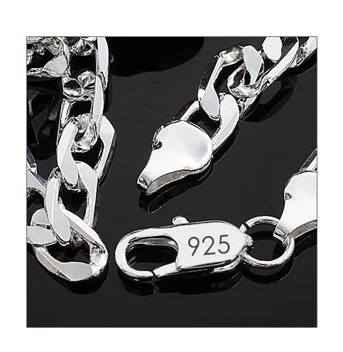 925er Sterlingsilber Halskette für Herren & Damen