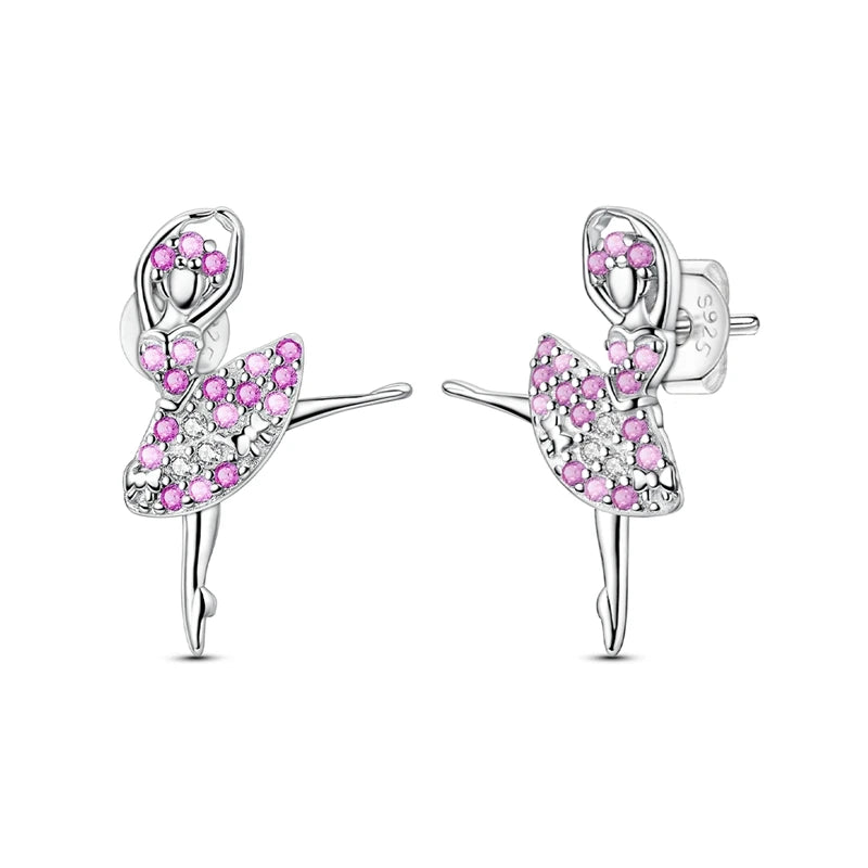 2025 neue 925 Sterling Silber Ohrringe Einfache Bogen Erdbeere Schmetterling Creolen für Hochzeit Party Frauen Schmuck Mädchen