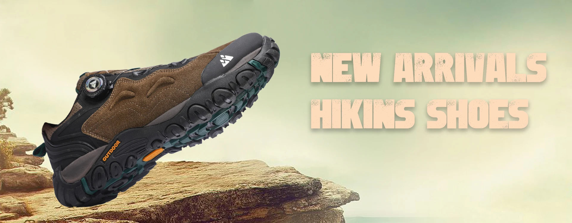 HIKEUP-Lederschuhe für Herren, Outdoor-Wanderschuhe, Touristentreckingsneaker, Bergsteigen, Trail-Joggingschuhe, Spannschloss