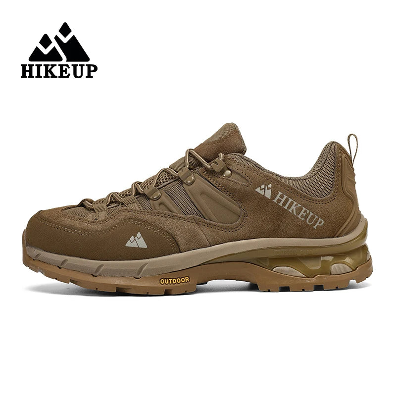 HIKEUP Rutschfeste, verschleißfeste Outdoor-Wanderschuhe, atmungsaktiv, spritzwassergeschützt, Klettern, Herren-Sneaker, Trekking, Tourismus, Bergschuhe