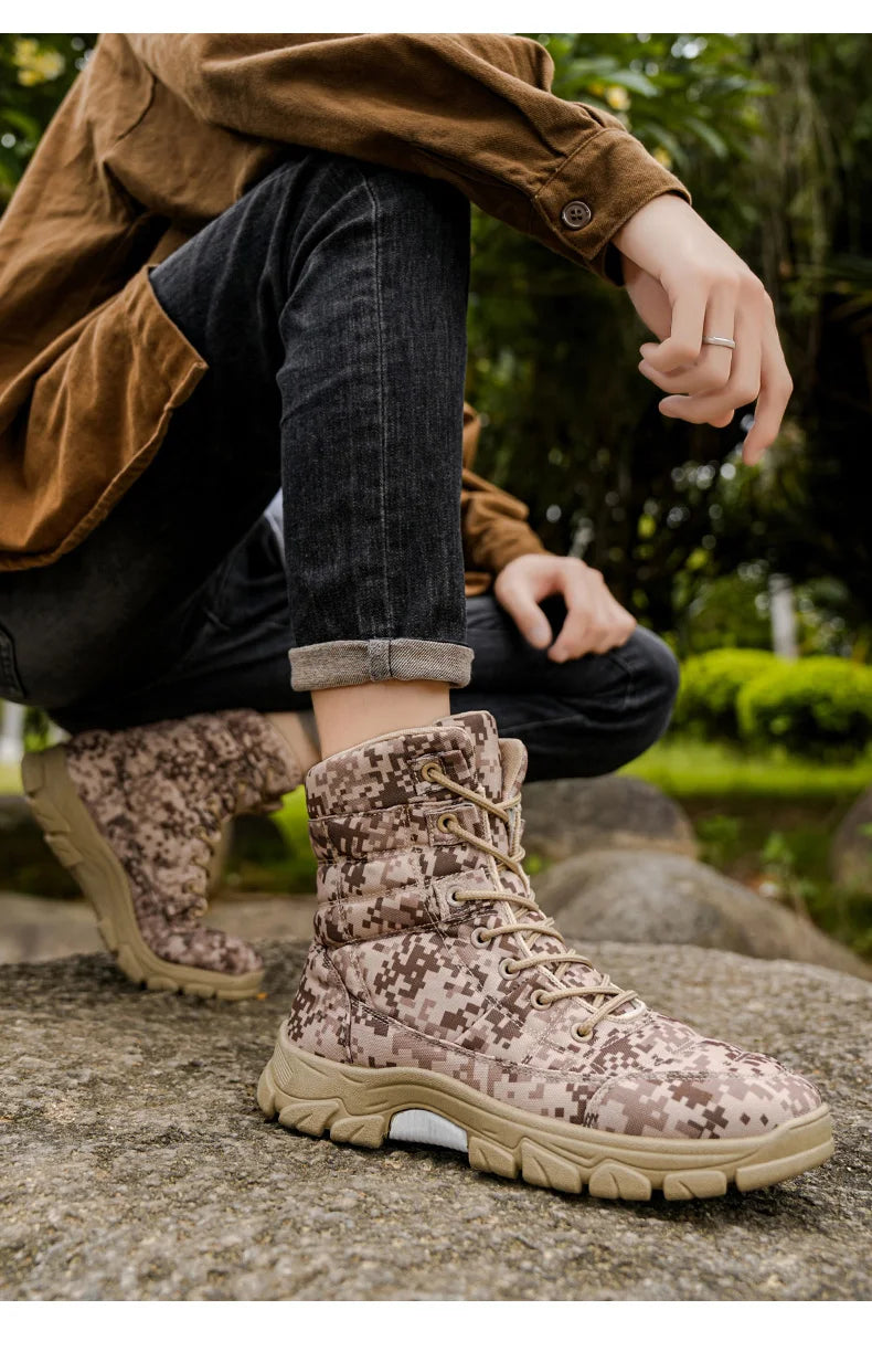 Herren High-Top Berg- und Wanderschuhe für Outdoor