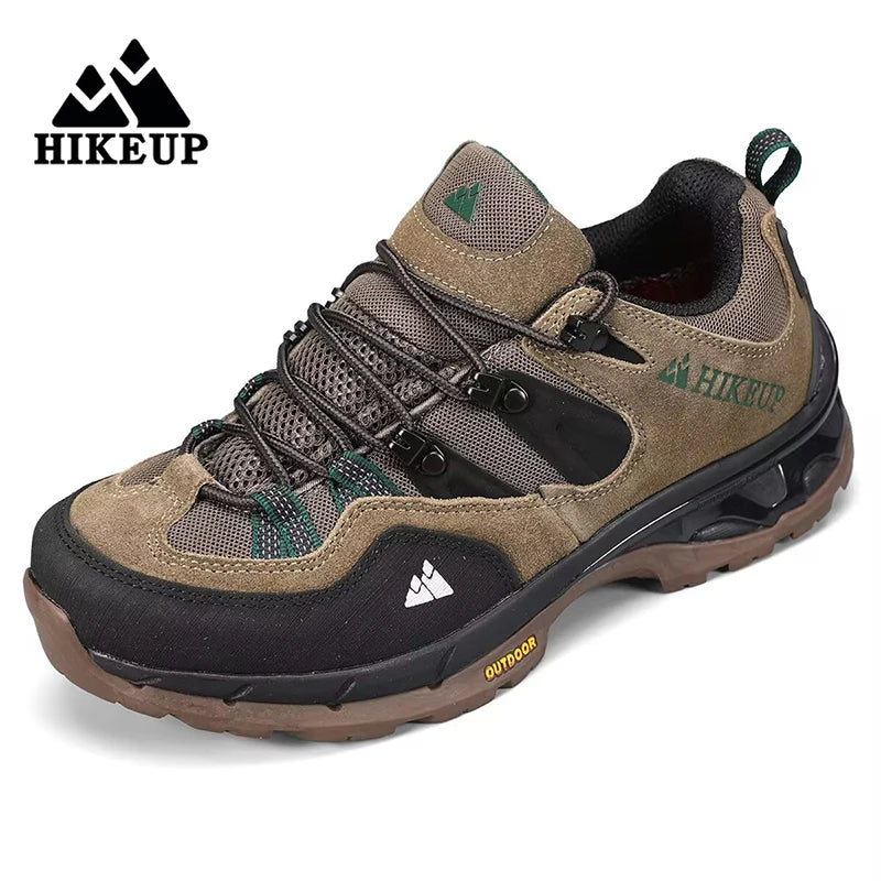 HIKEUP Rutschfeste, verschleißfeste Outdoor-Wanderschuhe, atmungsaktiv, spritzwassergeschützt, Klettern, Herren-Sneaker, Trekking, Tourismus, Bergschuhe