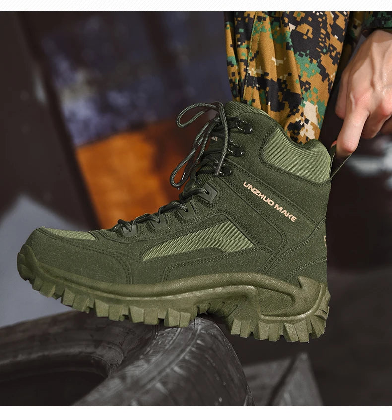 Neue Männer Wüste Kampfstiefel Al-Mohimeen