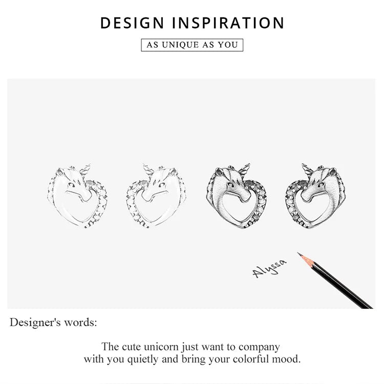 Bamoer Luxus-Ohrringe für Mädchen aus 925er-Sterlingsilber, Regenbogen-Schmetterling, niedlich, schick, lustig, Ohrstecker, Original für Damen, Party, edler Schmuck