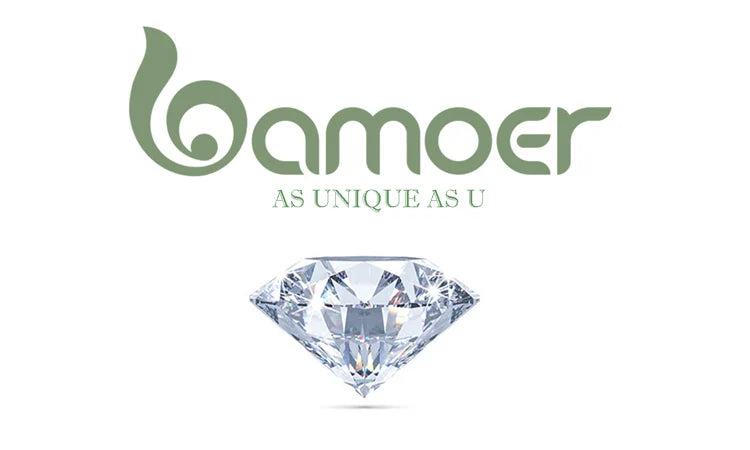 BAMOER vergoldete runde Moissanit-Ohrstecker für Damen, 925er Sterlingsilber, klassischer Verlobungs- und Hochzeitsschmuck, Geschenk MSE038