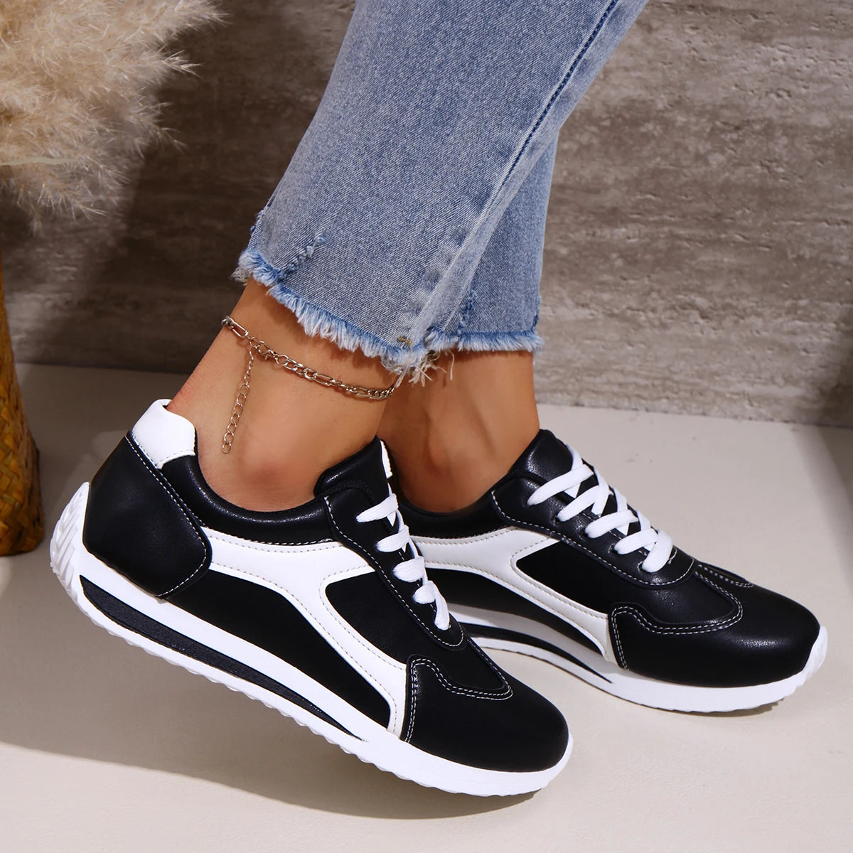Damen Retro Casual Sneaker