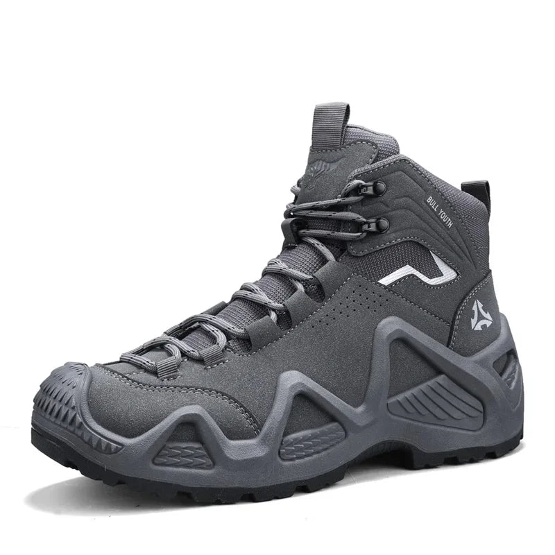 Herren Taktische Stiefel mit Riemen für Outdoor und Motorrad