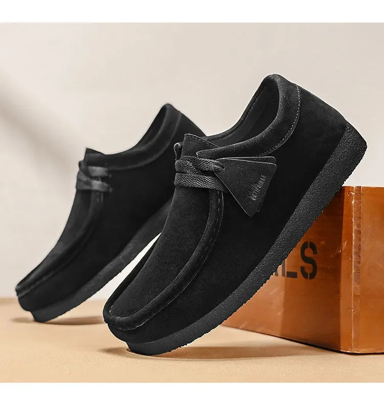 Herren Leder Loafers