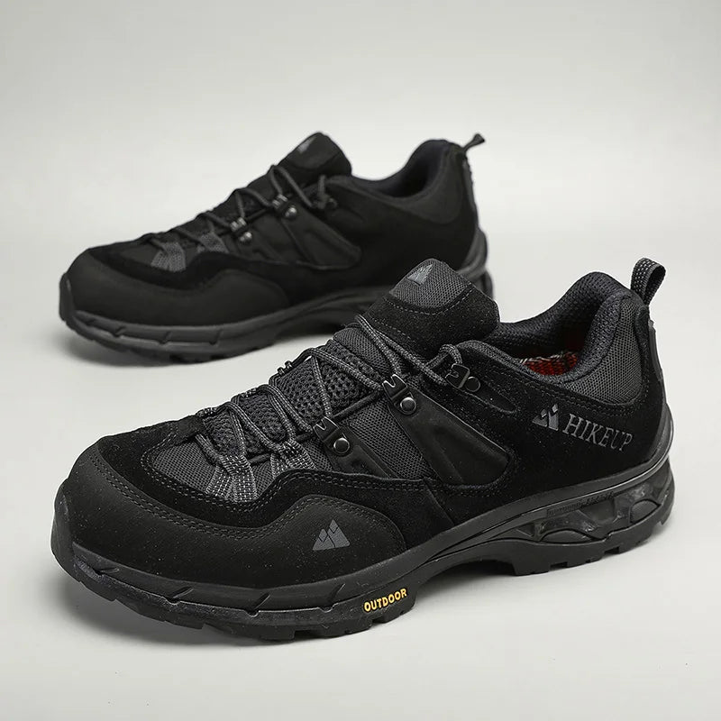 HIKEUP Rutschfeste, verschleißfeste Outdoor-Wanderschuhe, atmungsaktiv, spritzwassergeschützt, Klettern, Herren-Sneaker, Trekking, Tourismus, Bergschuhe