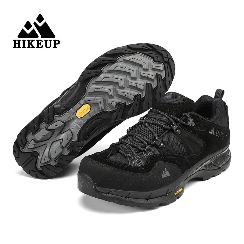 HIKEUP Rutschfeste, verschleißfeste Outdoor-Wanderschuhe, atmungsaktiv, spritzwassergeschützt, Klettern, Herren-Sneaker, Trekking, Tourismus, Bergschuhe