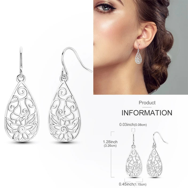 Creolen aus 925er-Sterlingsilber, Mond, Sonne, Original-Ohrring, Anhänger, Zirkon, Herzform, Stern-Ohrring, für Frauen und Mädchen, zur Herstellung von Schmuck