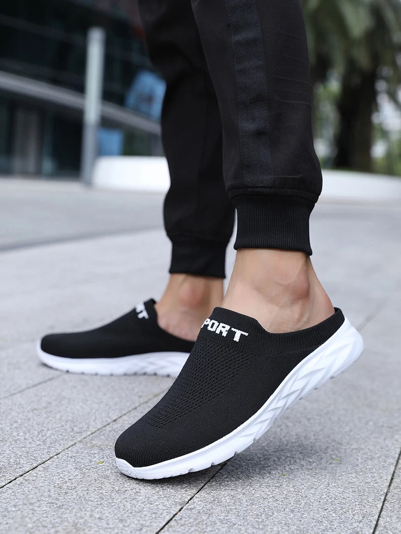 Sommer Herren-Hausschuhe Atmungsaktiv Dicke Sohle