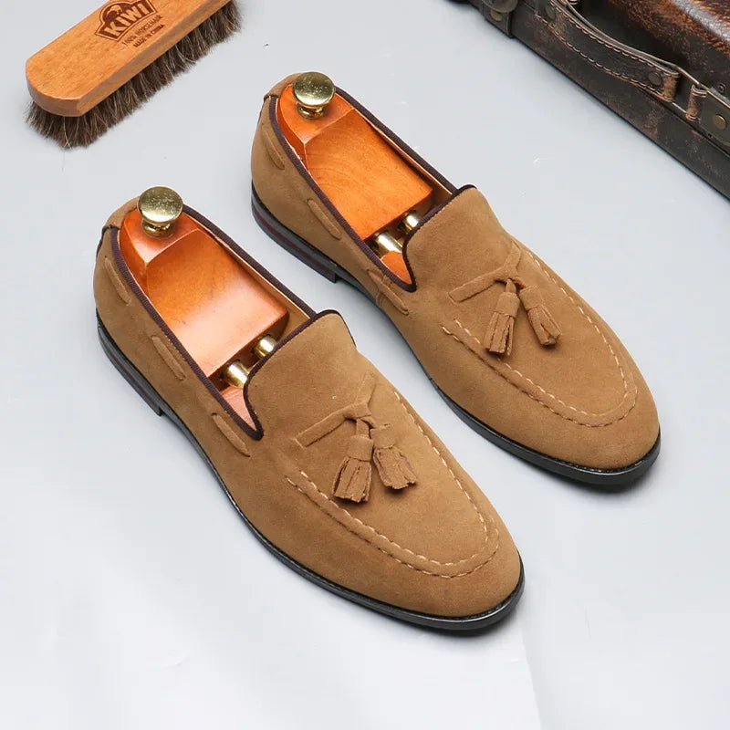 Herren Fransen Loafers