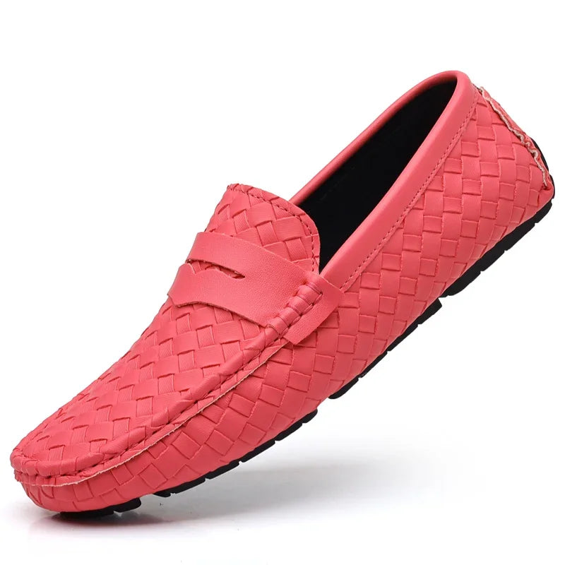 Herren Slipper aus PU-Leder