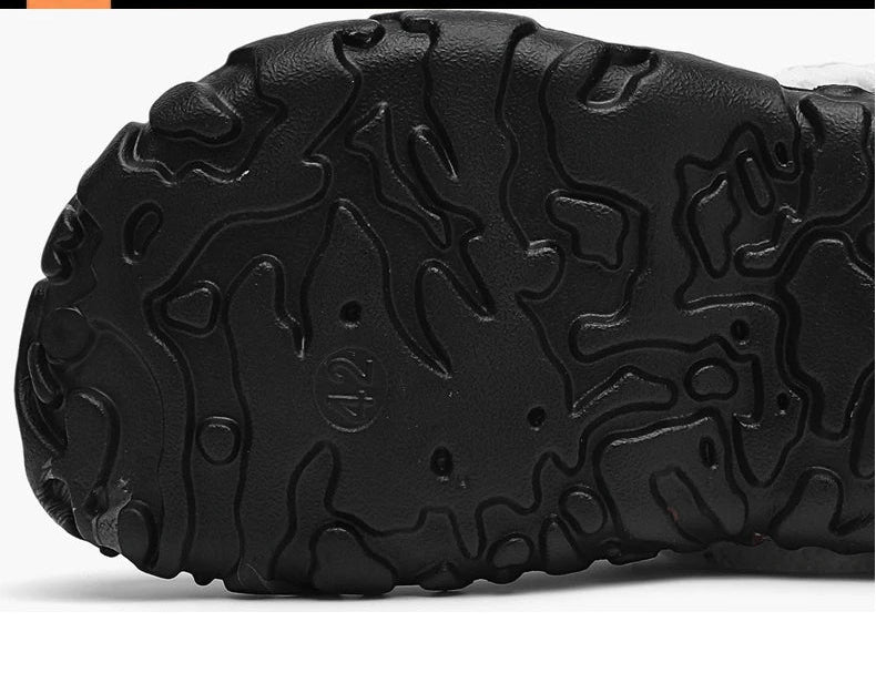 Herren Winter-Hausschuhe Plüsch & Rutschfest