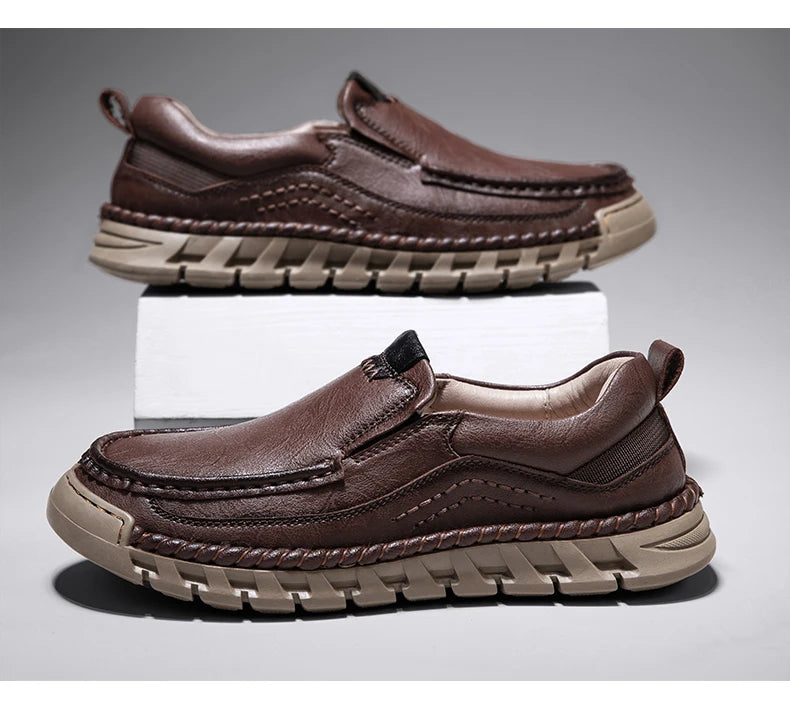Leder Loafer