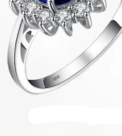 Verlobungsring Mehrfarbiger Edelstein ring