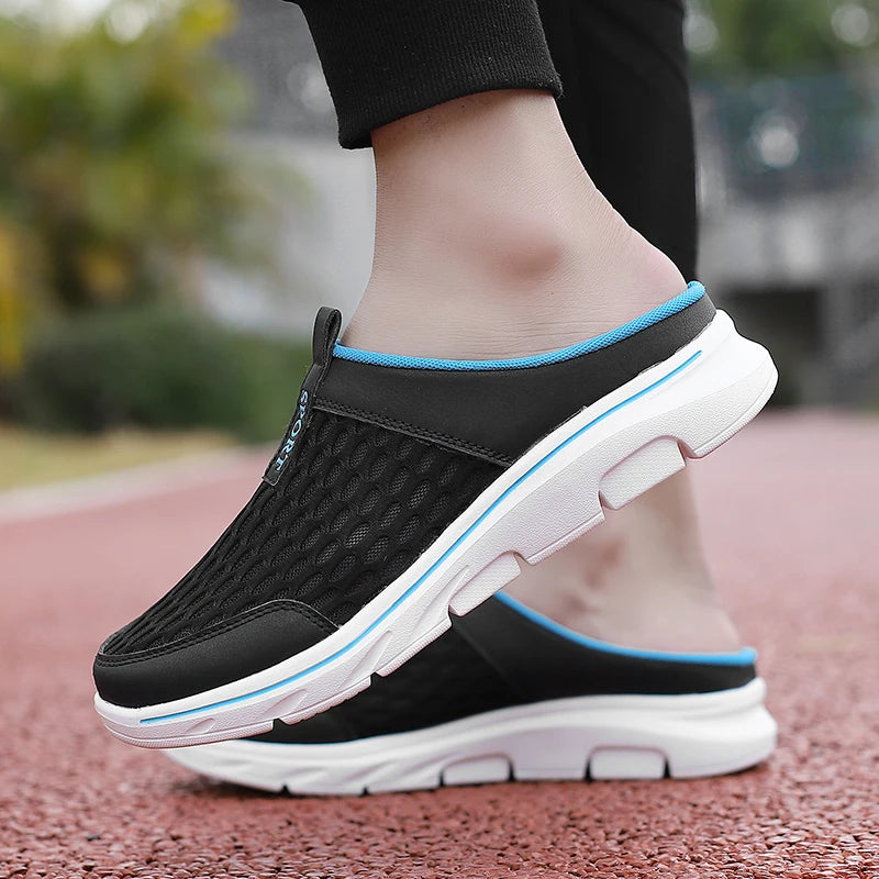 Herren Loafer-Hausschuhe Atmungsaktiv Dicke Sohle