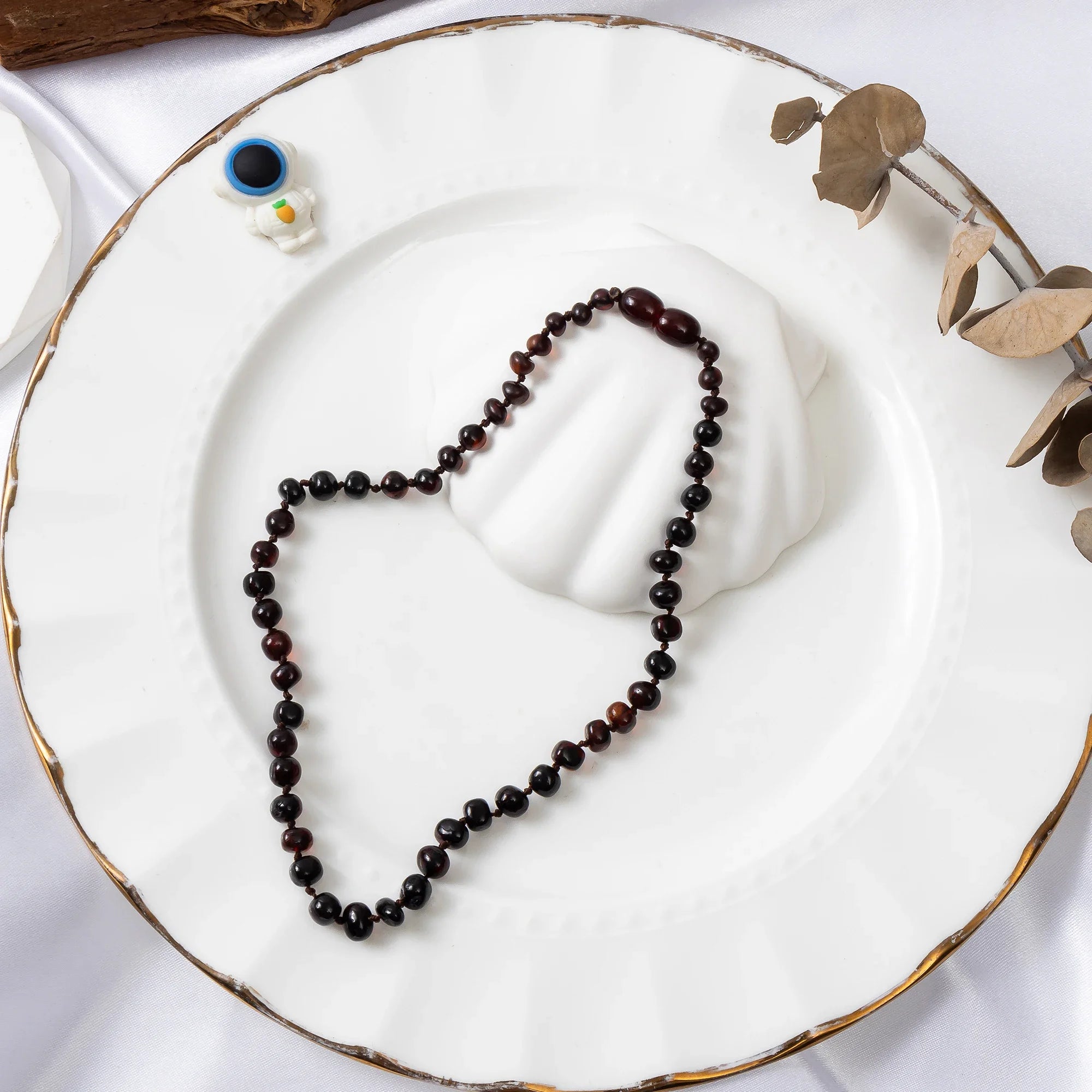 Halskette aus baltischem Bernstein – zertifiziert als 100 % authentischer baltischer Bernstein