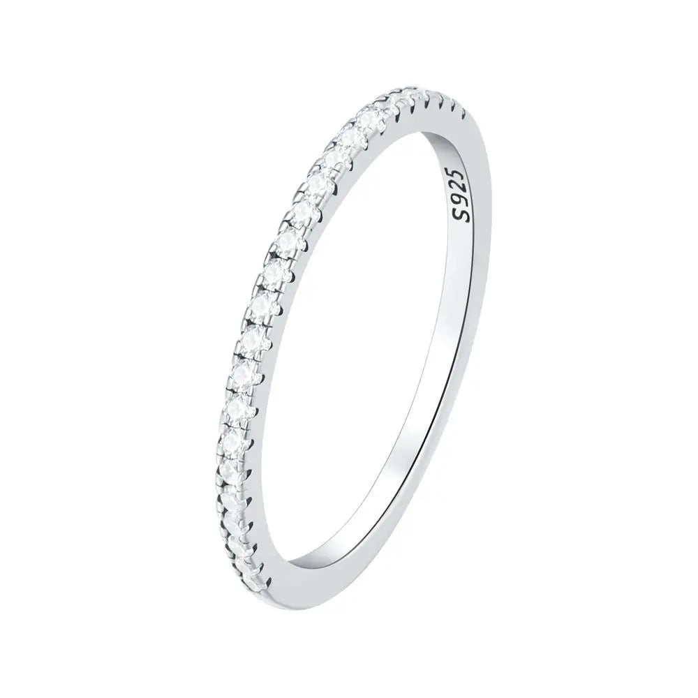 Zirkon Sternring Silber