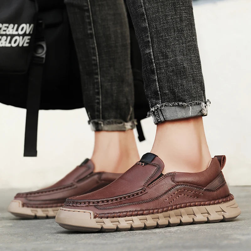 Leder Loafer