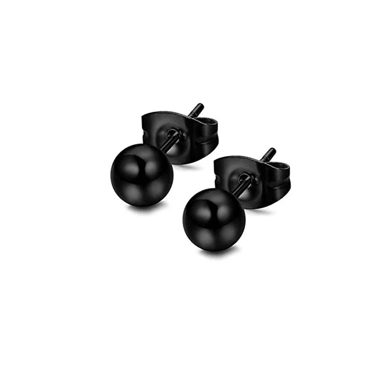 Edelstahl Ohrstecker mit Zirkonia Unisex