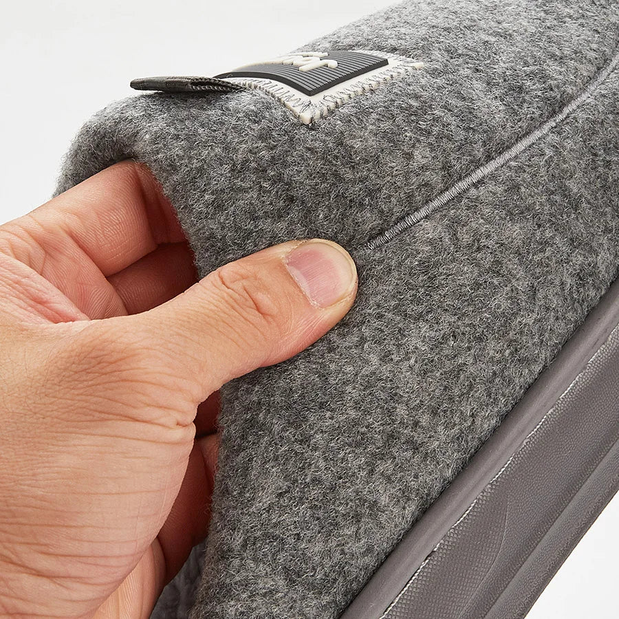 Warme Herren-Filzhausschuhe Memory-Foam