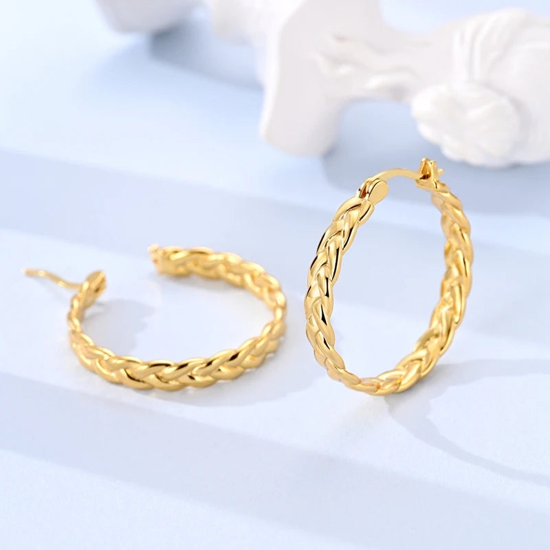 Neue Creolen aus 925er-Sterlingsilber, Gold, Gold, funkelnde Sonne, Mond, Stern, Ohrringe, Ohrstecker, Tropfen für Frauen, Mädchen, Party, edler Schmuck, Geschenk