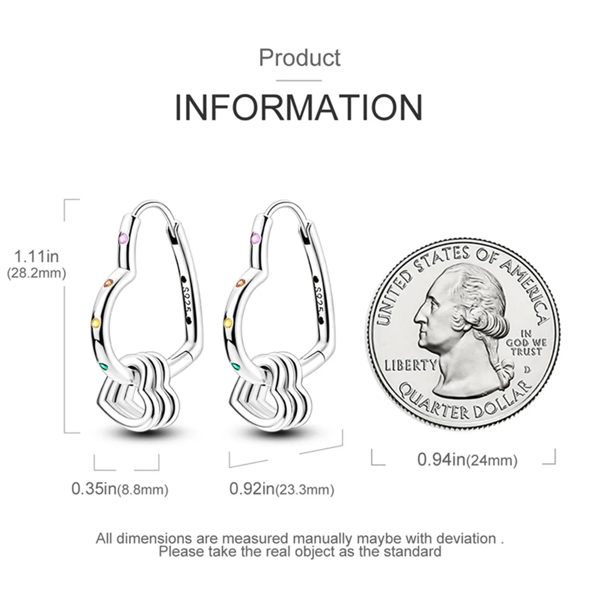 Heißer Verkauf 925 Sterling Silber Klassische Multi Ring Ohrringe Serie Tropfen Ohrringe Für Frauen Party Feines Geschenk Elegante Geburtstag Schmuck