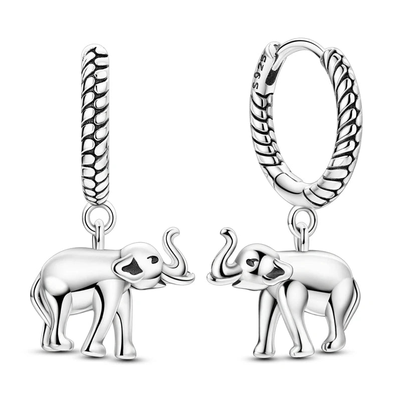 2025 neue 925 Sterling Silber Creolen Blumen Zirkon Tropfen Ohrringe Stud Für Frau Feine Geburtstag Hochzeit Schmuck Geschenke