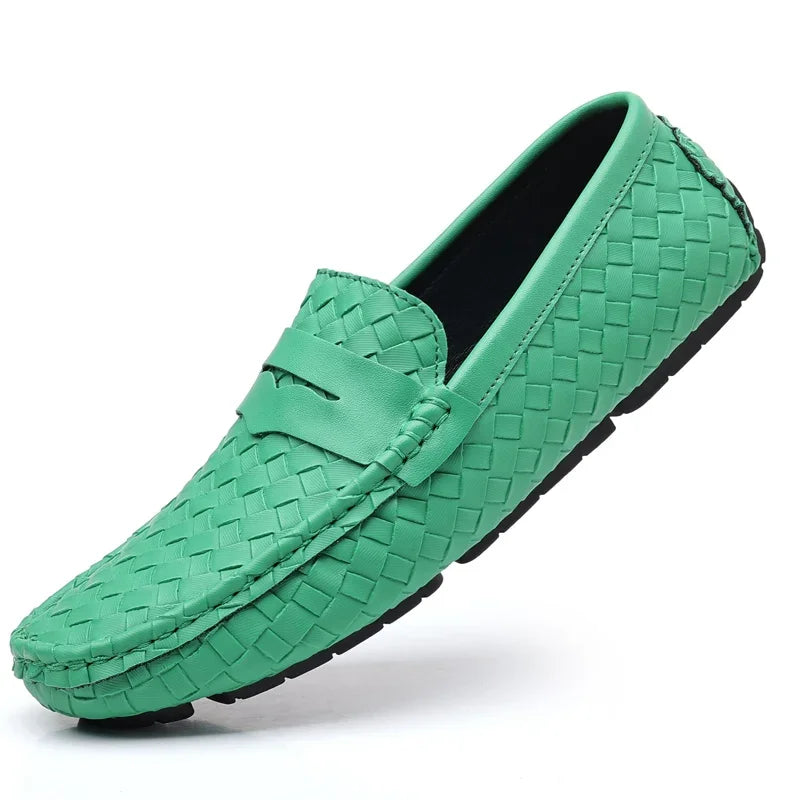 Herren Slipper aus PU-Leder