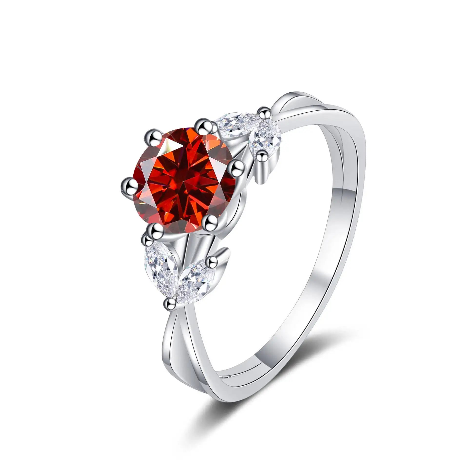 Luxus Moissanit-Solitärring – 1ct – Frauen