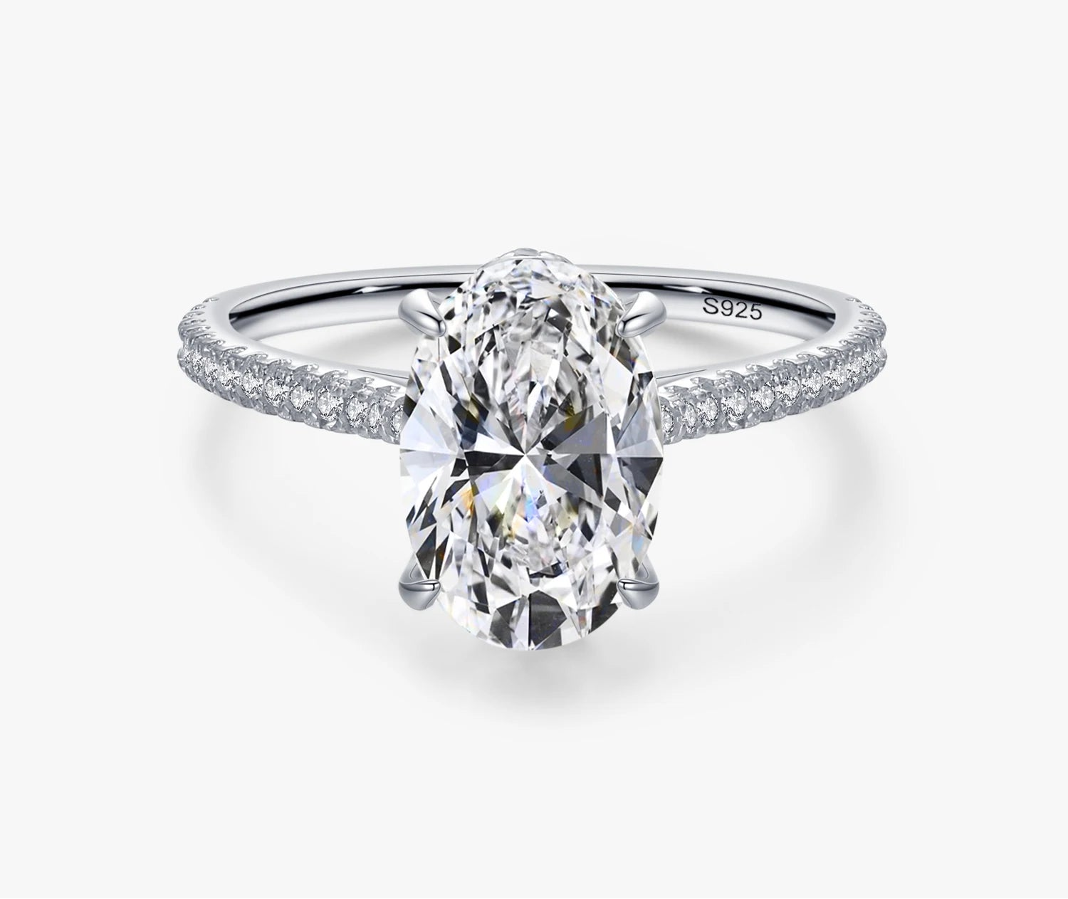 Ailmay Echter 925er Sterlingsilber Ringe