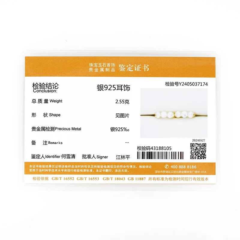 IOGOU Creolen aus 925er-Sterlingsilber, D/VVS1, Moissanit, für Damen, 0,9 cttw, runde Diamant-Ohrringe, klassisches Hochzeits-Party-Geschenk